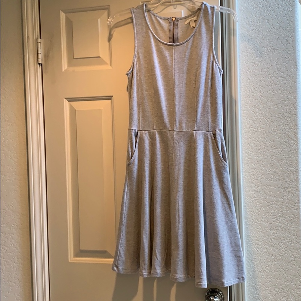 Gray Knit Caslon Dress